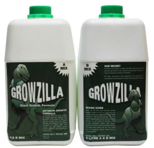 Growzilla Giant Growth Formula Twin Pack A&B 20L