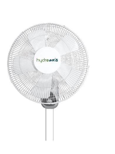 Hydro Axis Oscillating Wall Fan 50w 16inch