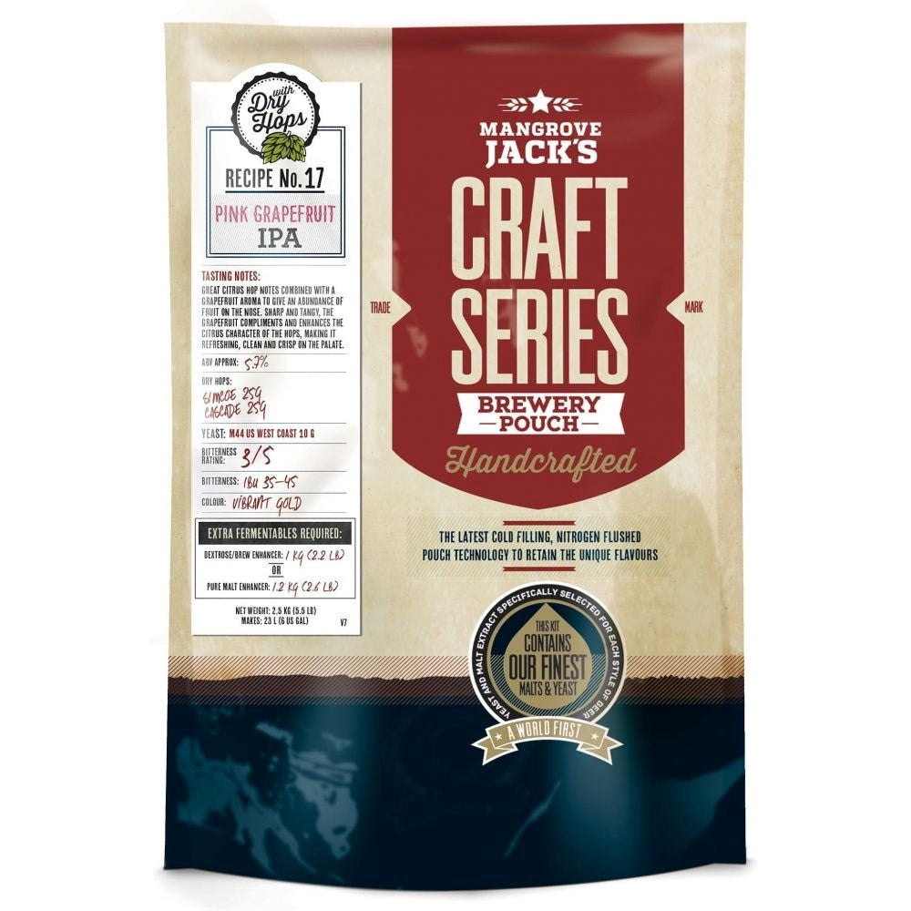 MJ Craft Series Pink Grapefruit IPA Pouch