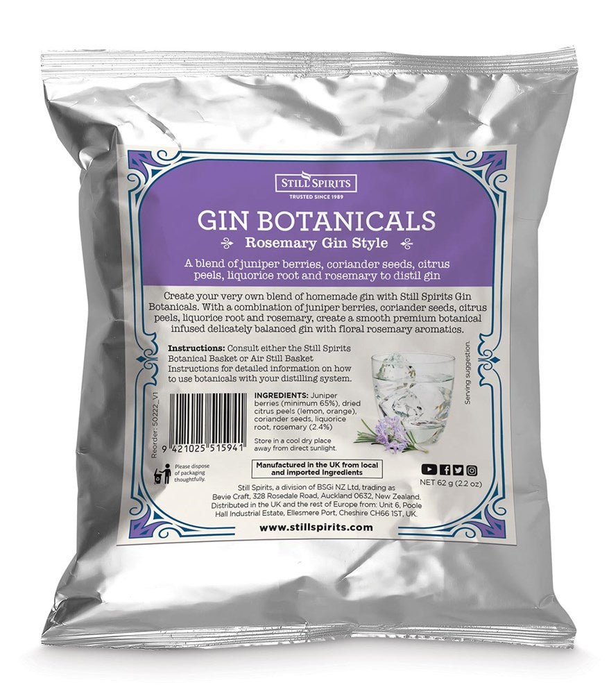 SS Gin Botanicals rosemary