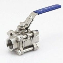 Ball Valve - 3Pc 1/2" Threaded